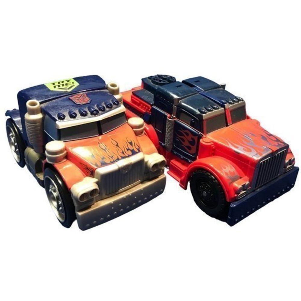 Transformers Vintage Optimus Prime talking tested and works set of 2‎